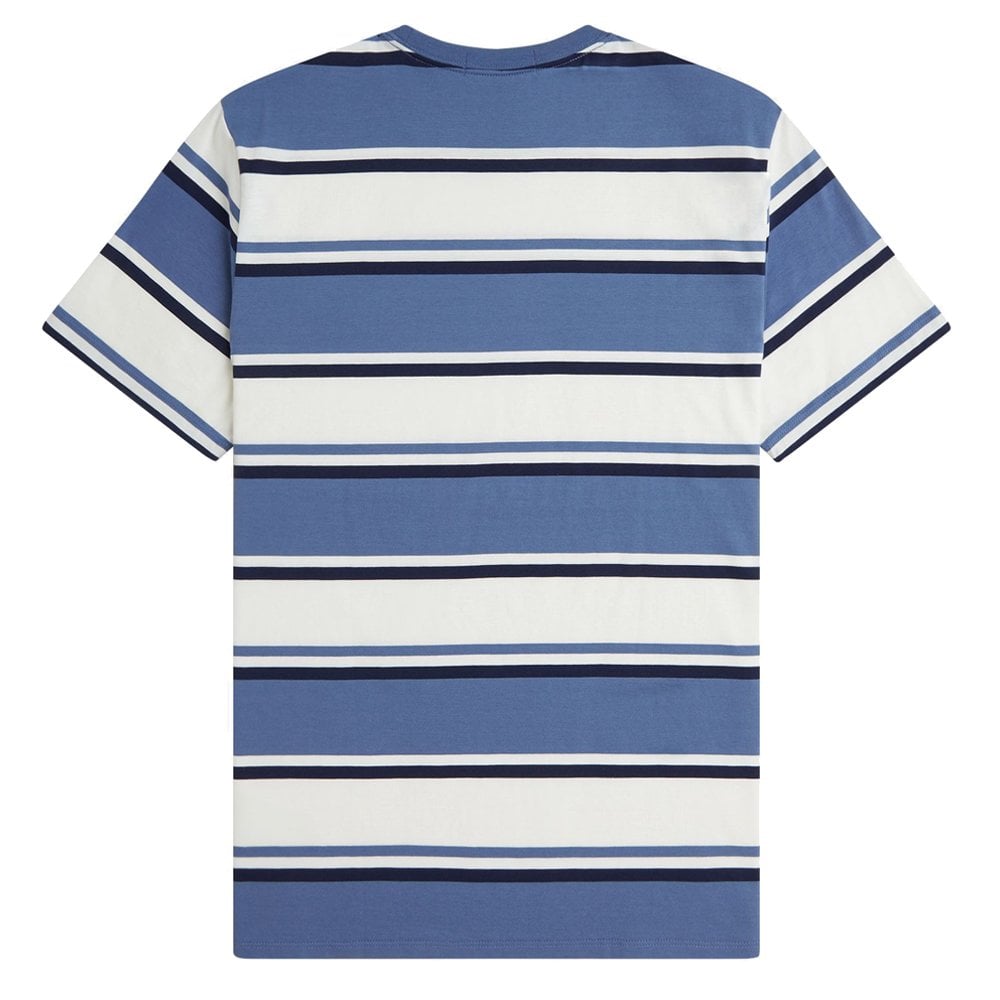 Bold Striped T-Shirt  - Ace Blue