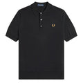 Supima® Cotton Knitted Shirt - Black
