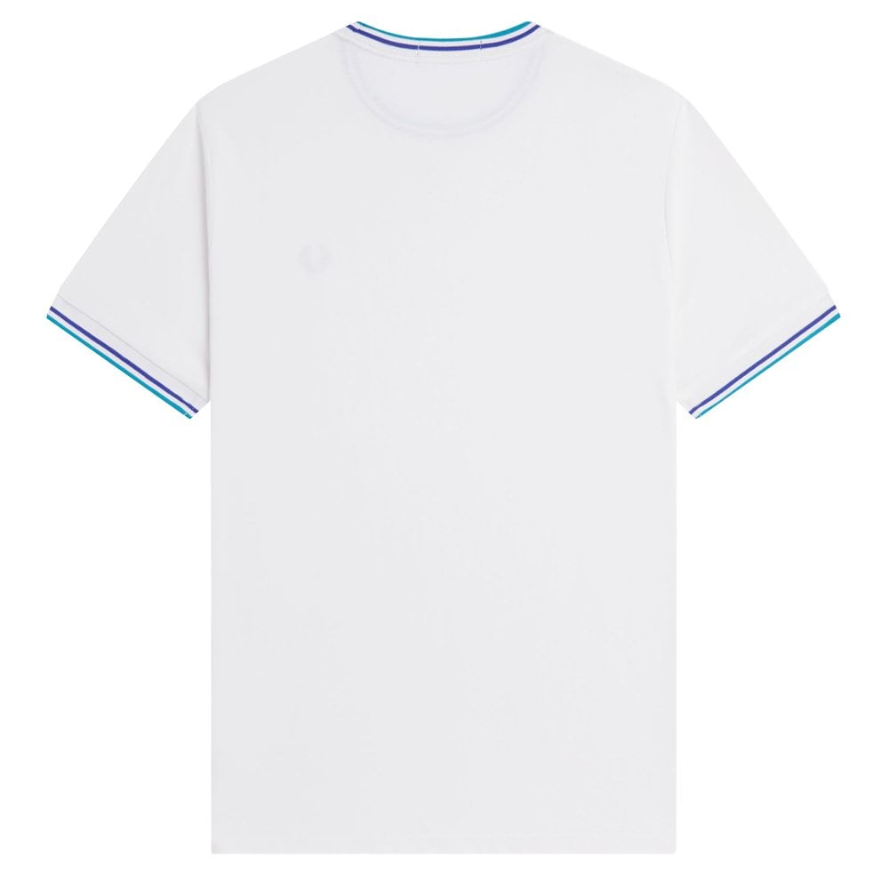 Twin Tipped T-Shirt - Snow/Dp Mint