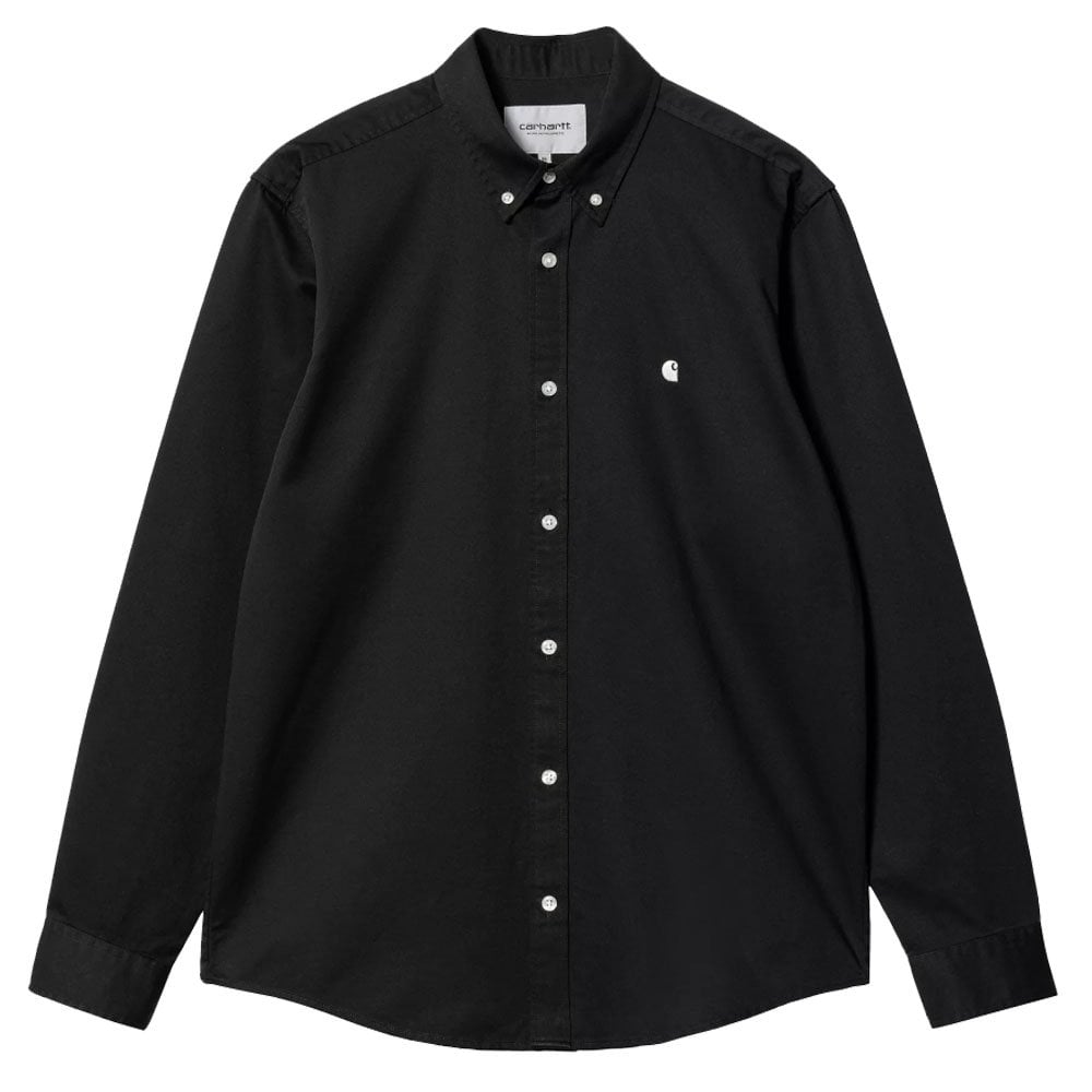Long Sleeve Madison Shirt - Black/White