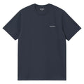 Script Embroidery T-Shirt - Dp Night/Wht