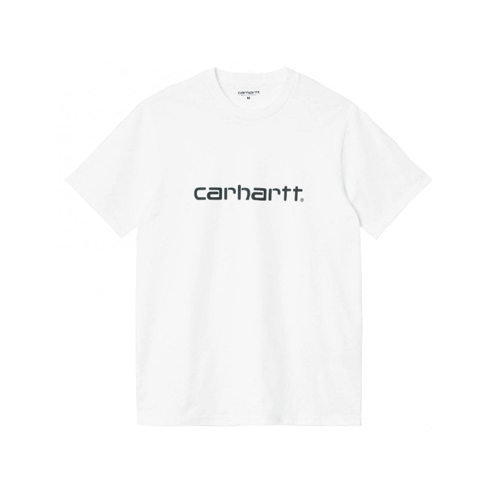 Script T-Shirt  - White/Black