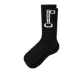 Locked Socks - Black/White