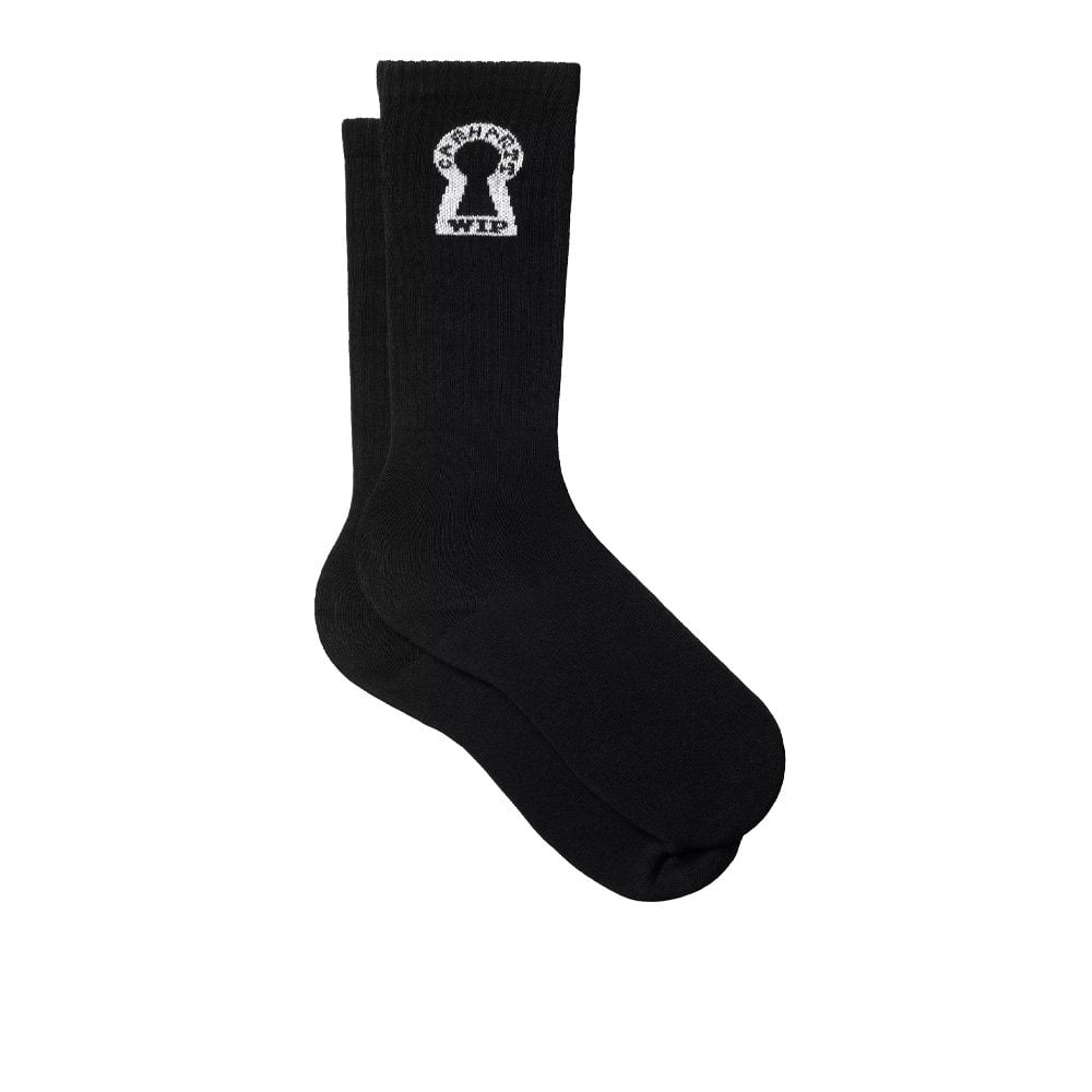 Locked Socks - Black/White