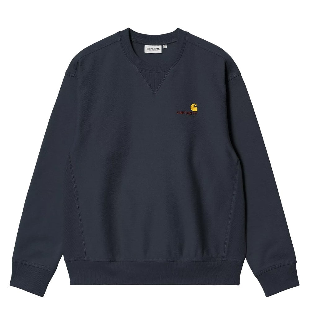American Script Sweatshirt - Deep Night