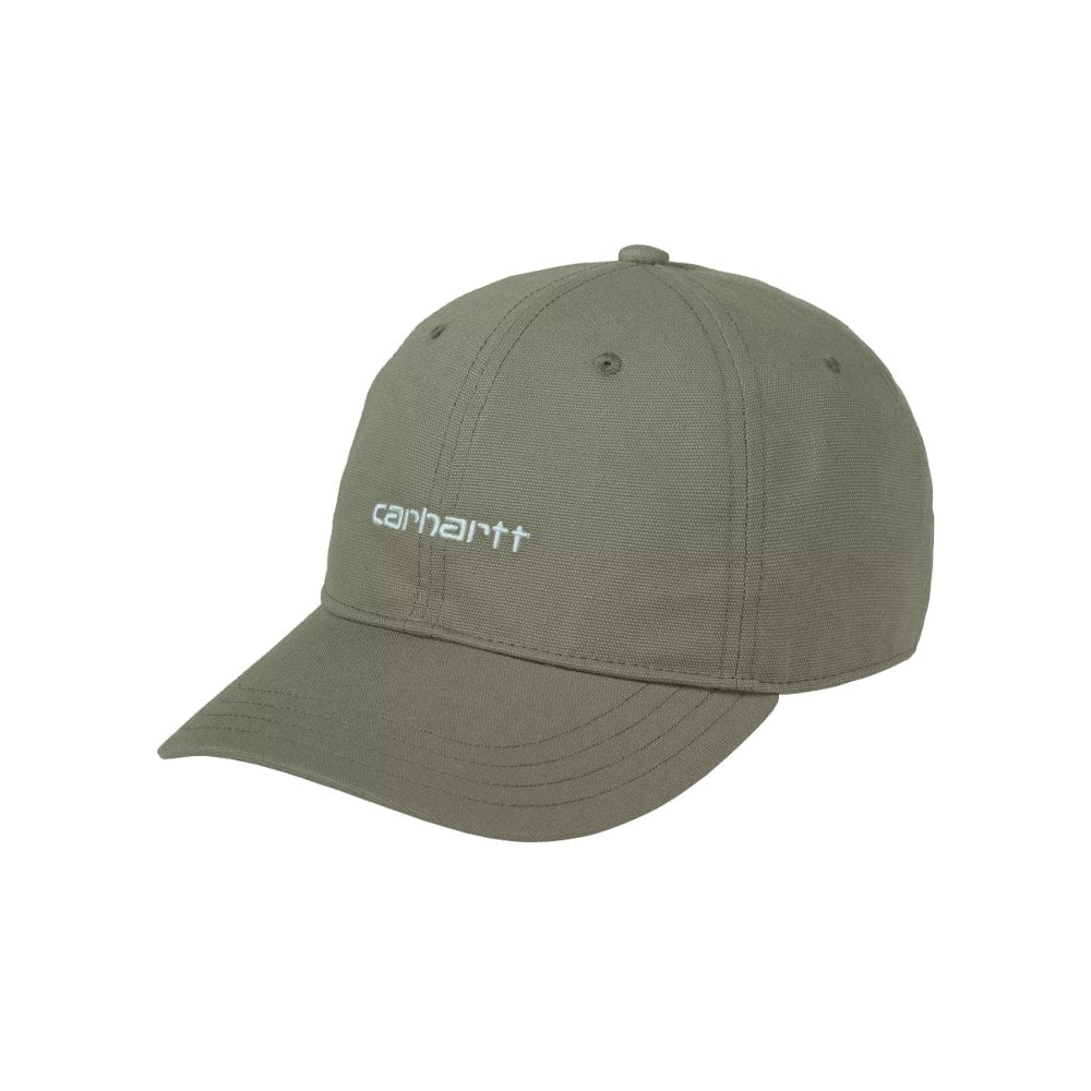Canvas Script Cap - Leaf/Tourmln