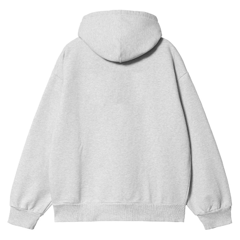 Hooded Carhartt Sweatshirt - Ash/Purple