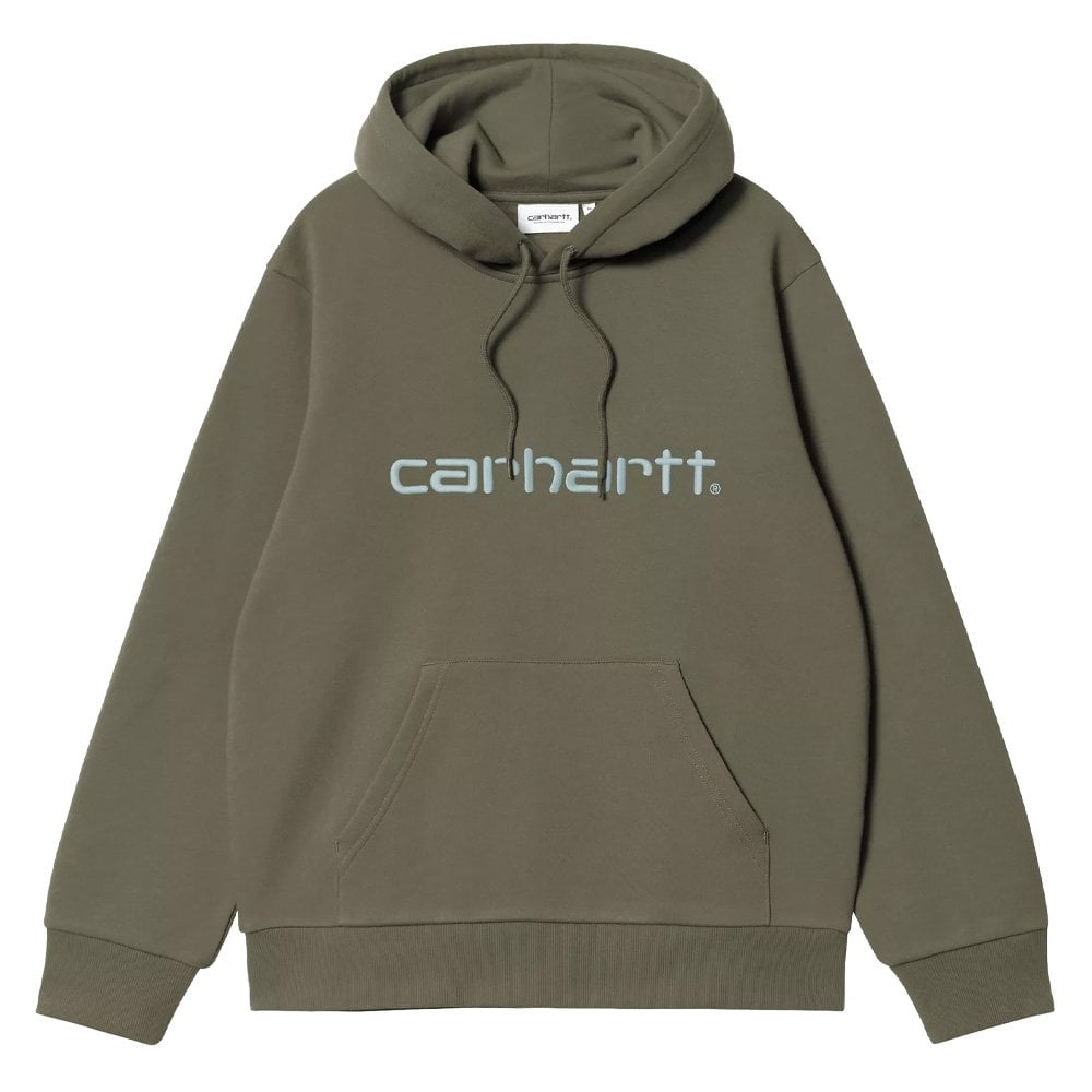 Hooded Carhartt Sweatshirt - Leaf/Tourmln