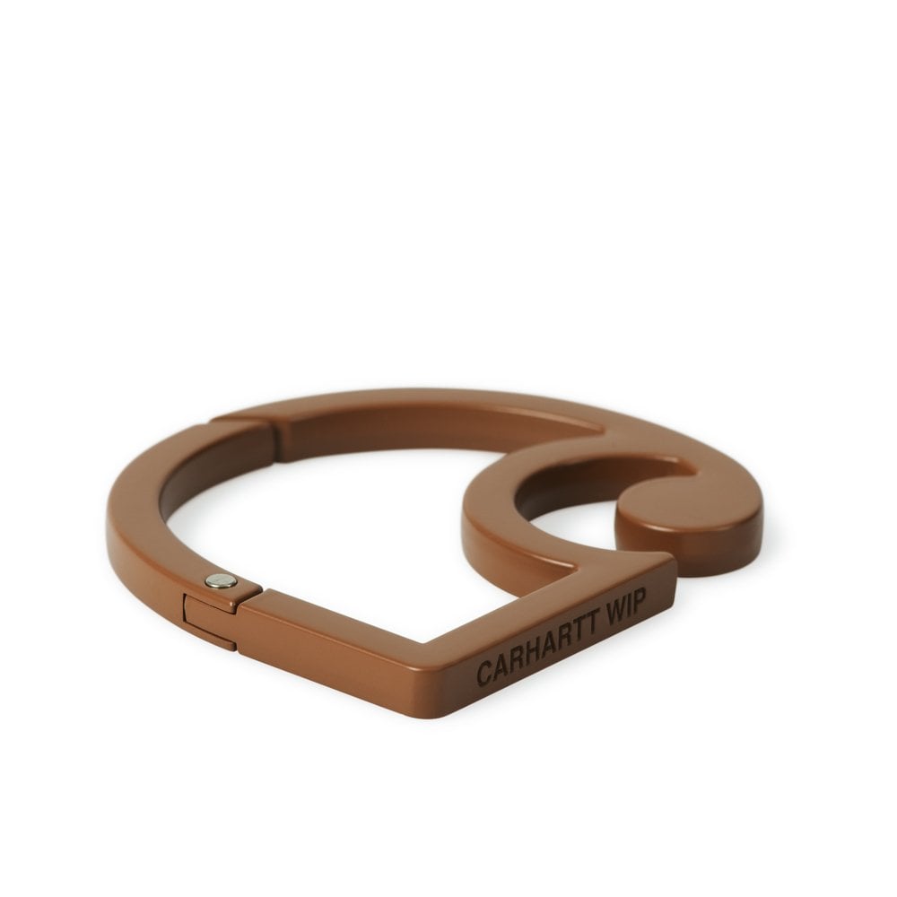C-Logo Carabiner - Brown