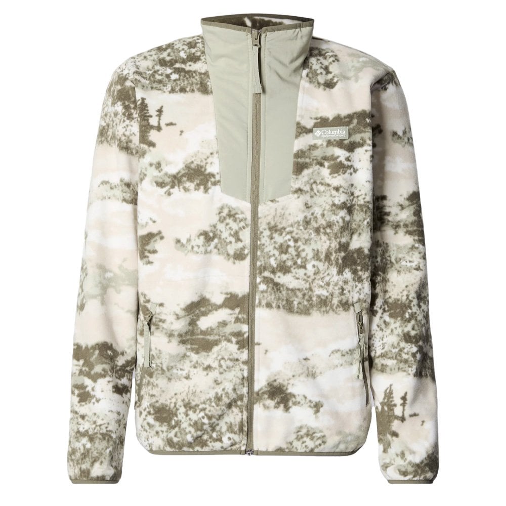 Sequoia Grove Printed Fleece Jacket - Safari Field