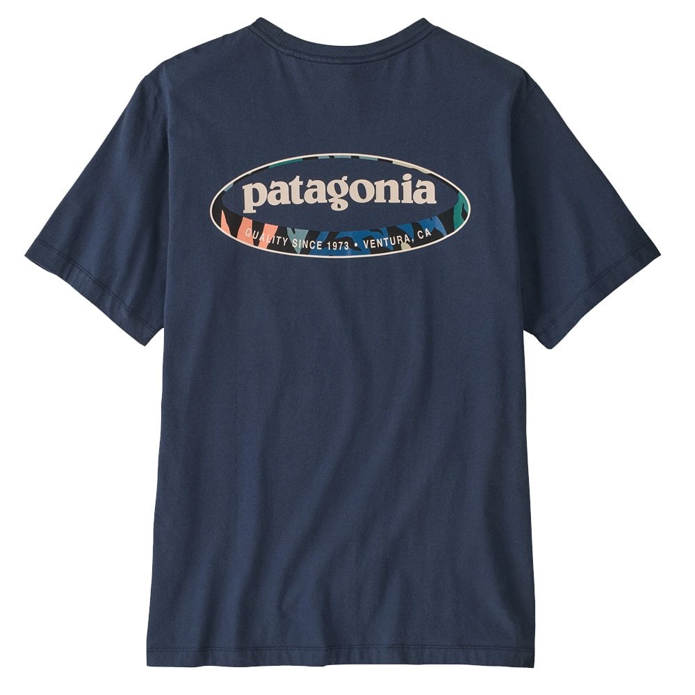 '95 Oval Logo T-Shirt - New Navy