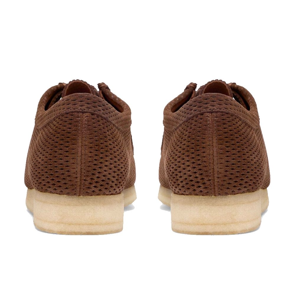 Wallabee Perforated Suede - Brown Perf