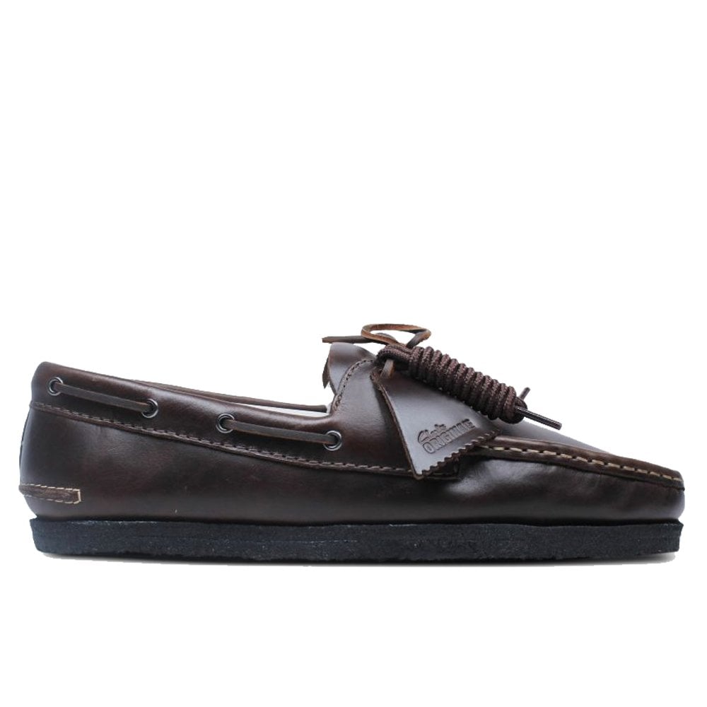 Godney Boat Shoes - Brown Leathr
