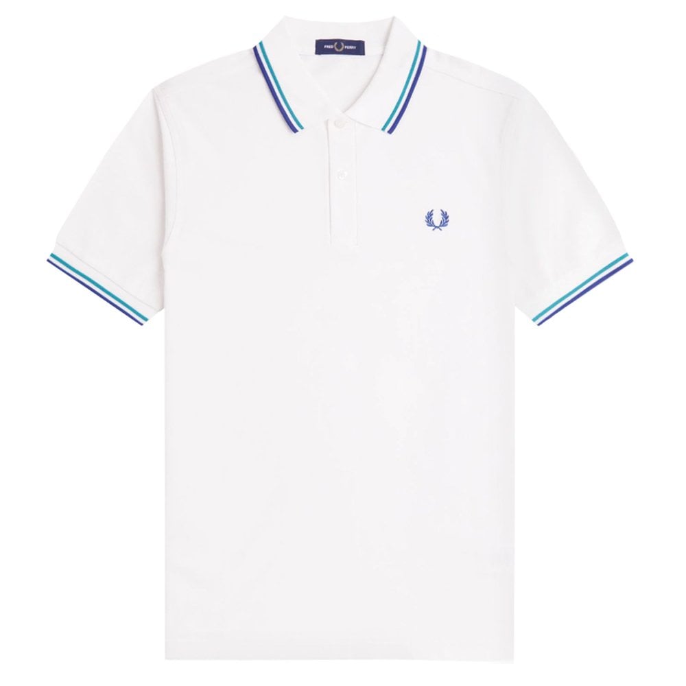 M3600 Polo - Snow/Mint