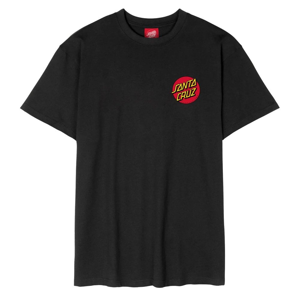 Classic Dot Chest T-Shirt - Black