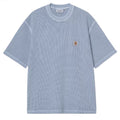 Nelson Waffle T-Shirt  - Gentle Blue