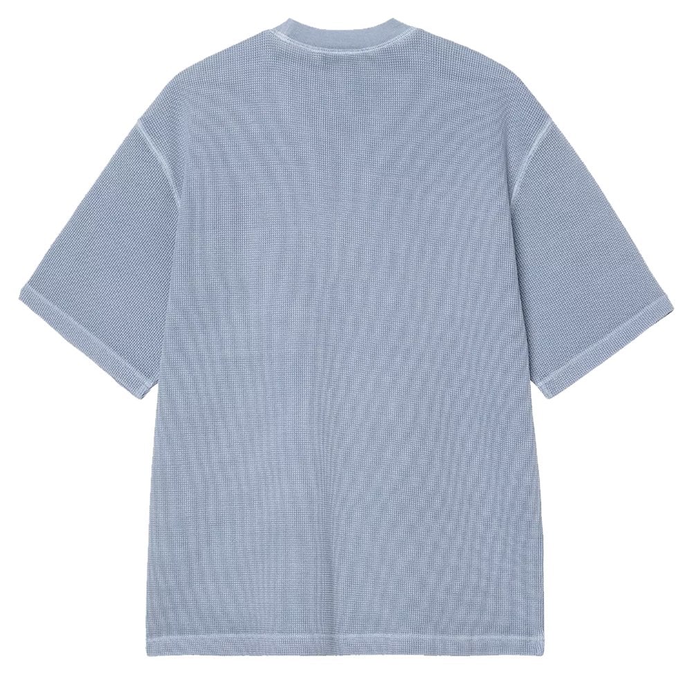 Nelson Waffle T-Shirt  - Gentle Blue