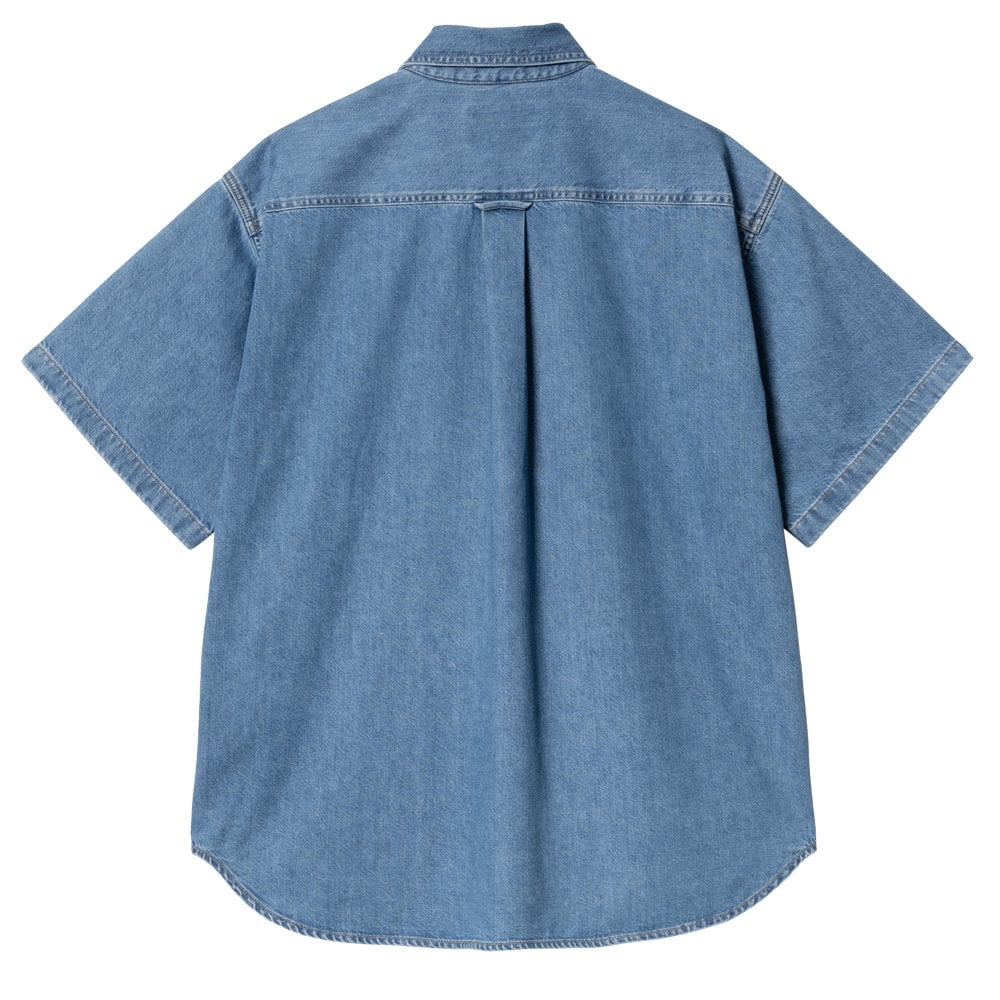 Short Sleeve Lucas Shirt  - Blue Stone