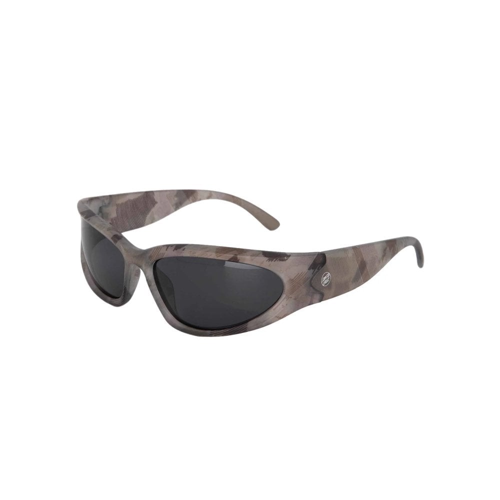 Opus Dot Wrap Sunglasses - Woodcut Camo