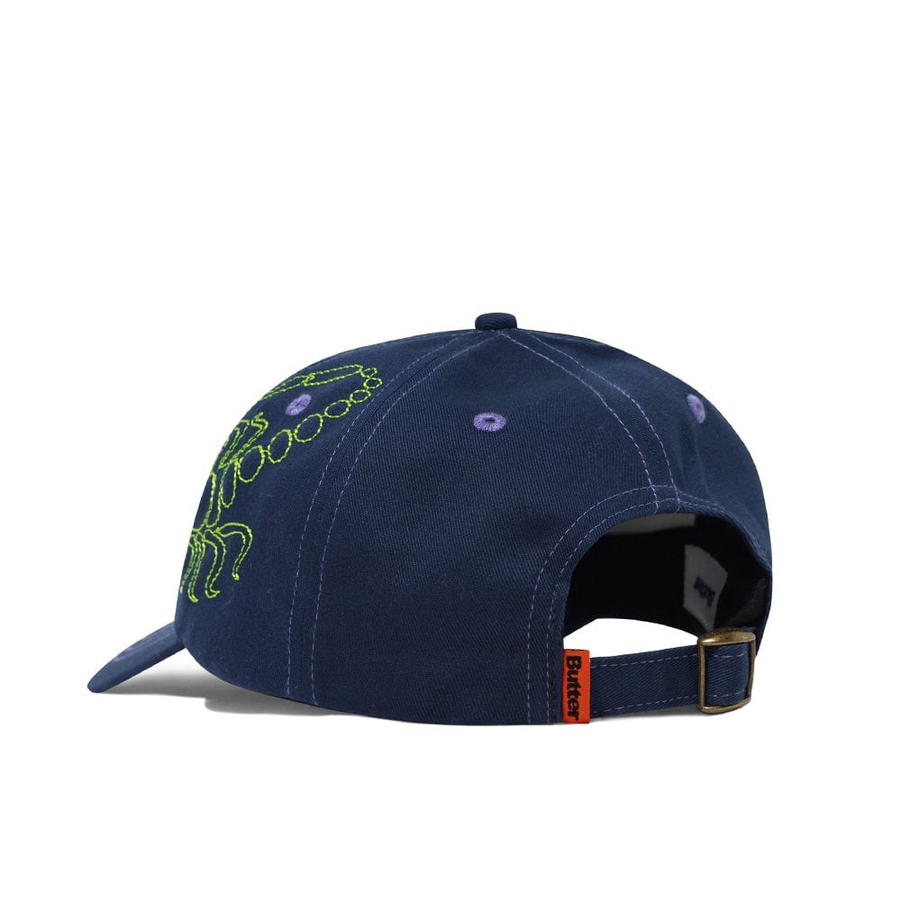 Scorpion 6 Panel Cap  - Navy