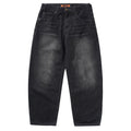 Scorpion Stitch Denim Jeans - Black Slub