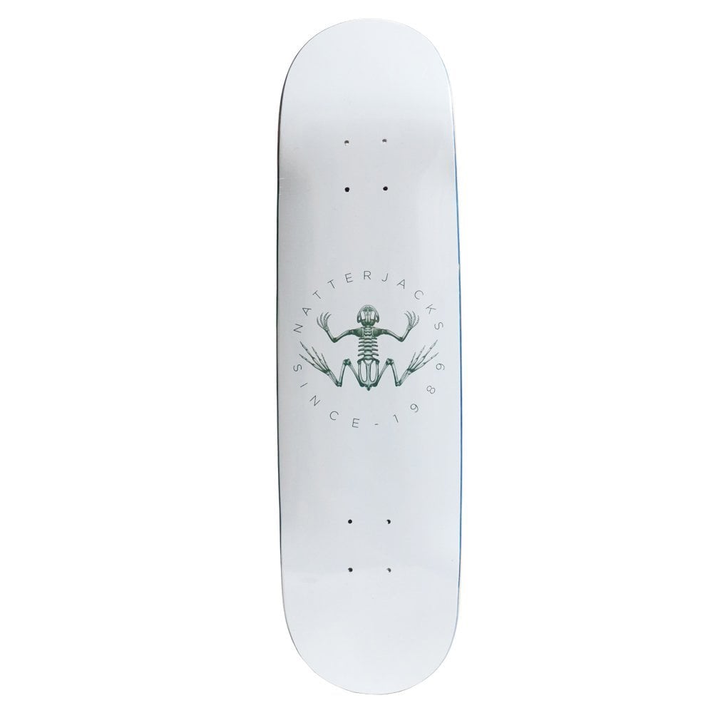 Zoology Skateboard Deck - White/Green