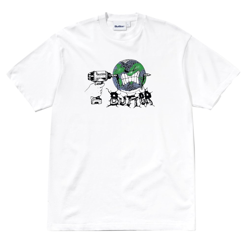 Drill T-Shirt  - White