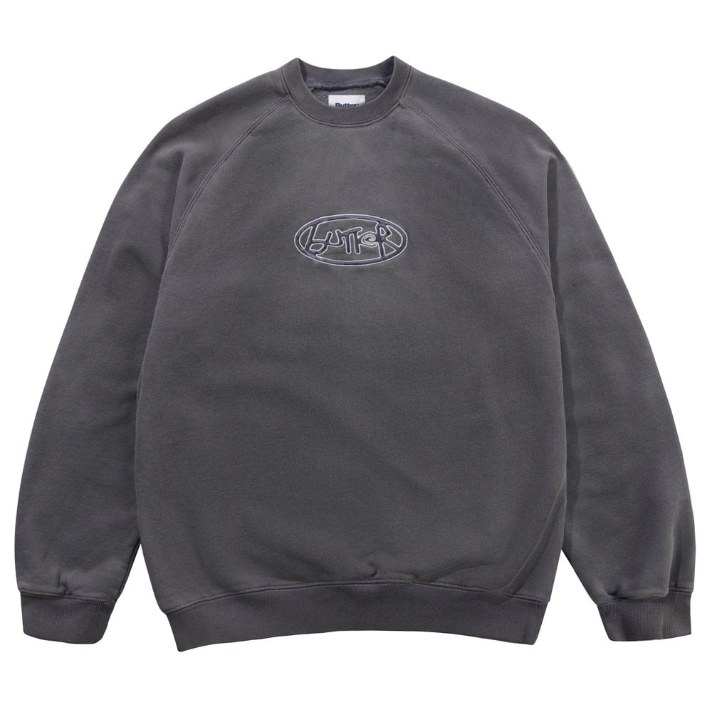Abseil Crewneck Sweatshirt - Washed Navy