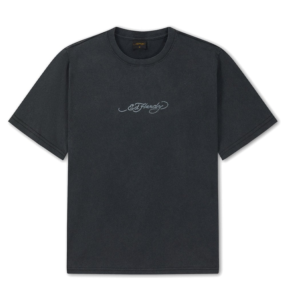 Dragon Panther Graphic Regular T-Shirt - Provence Blu