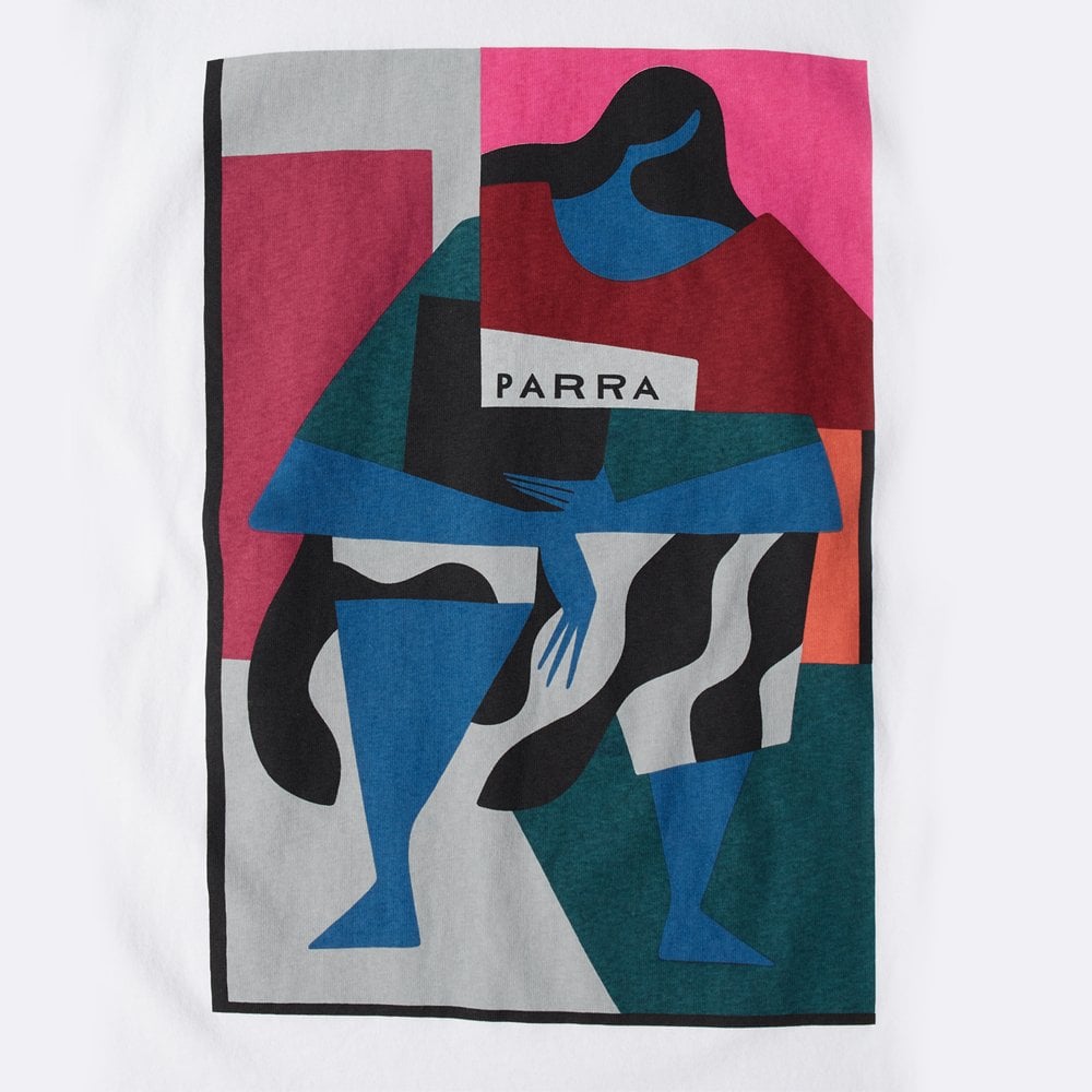 Reading The Square T-Shirt - White
