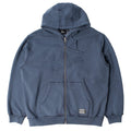 Not Fade Away Zip Hooded Sweatshirt - Washed Grey