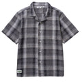 Plaid Resort Shirt - Black