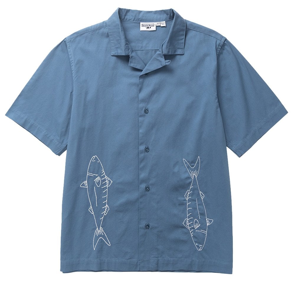 Mackerel Shirt - Slate