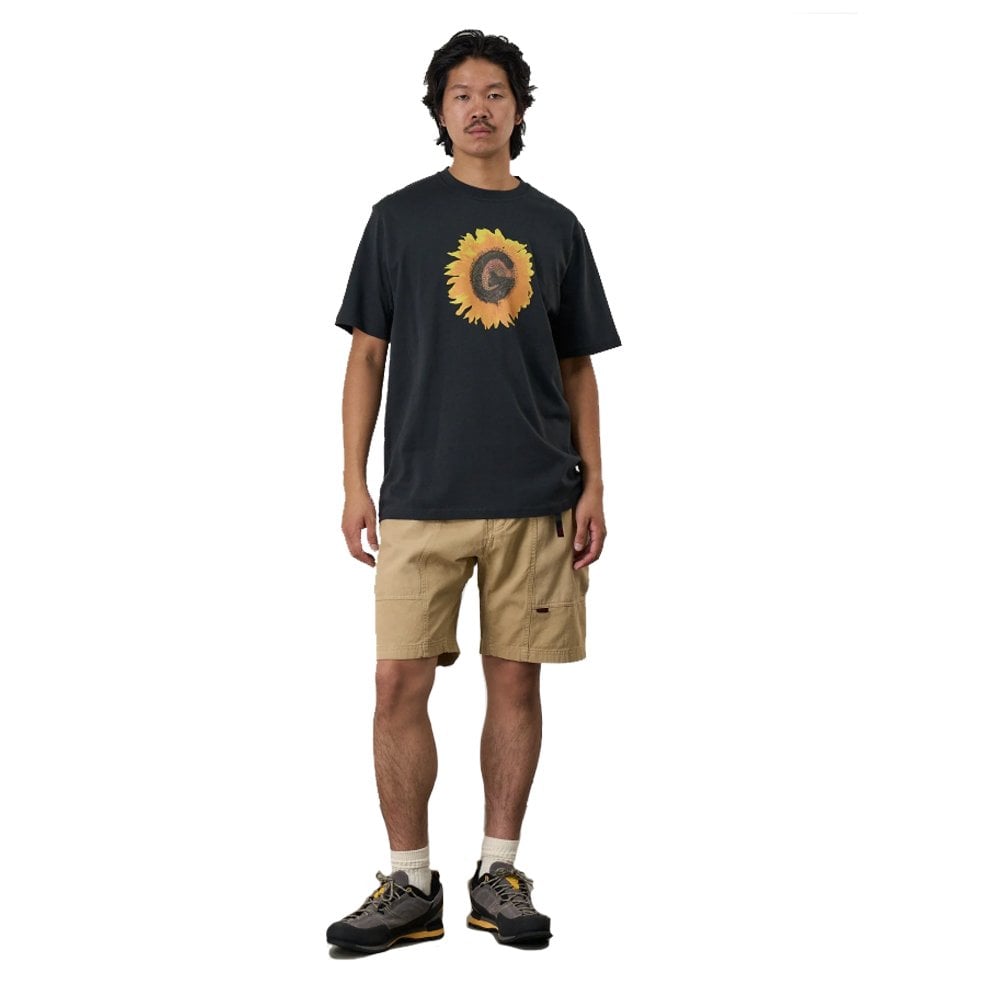 G-Flower T-Shirt  - Vintage Blk