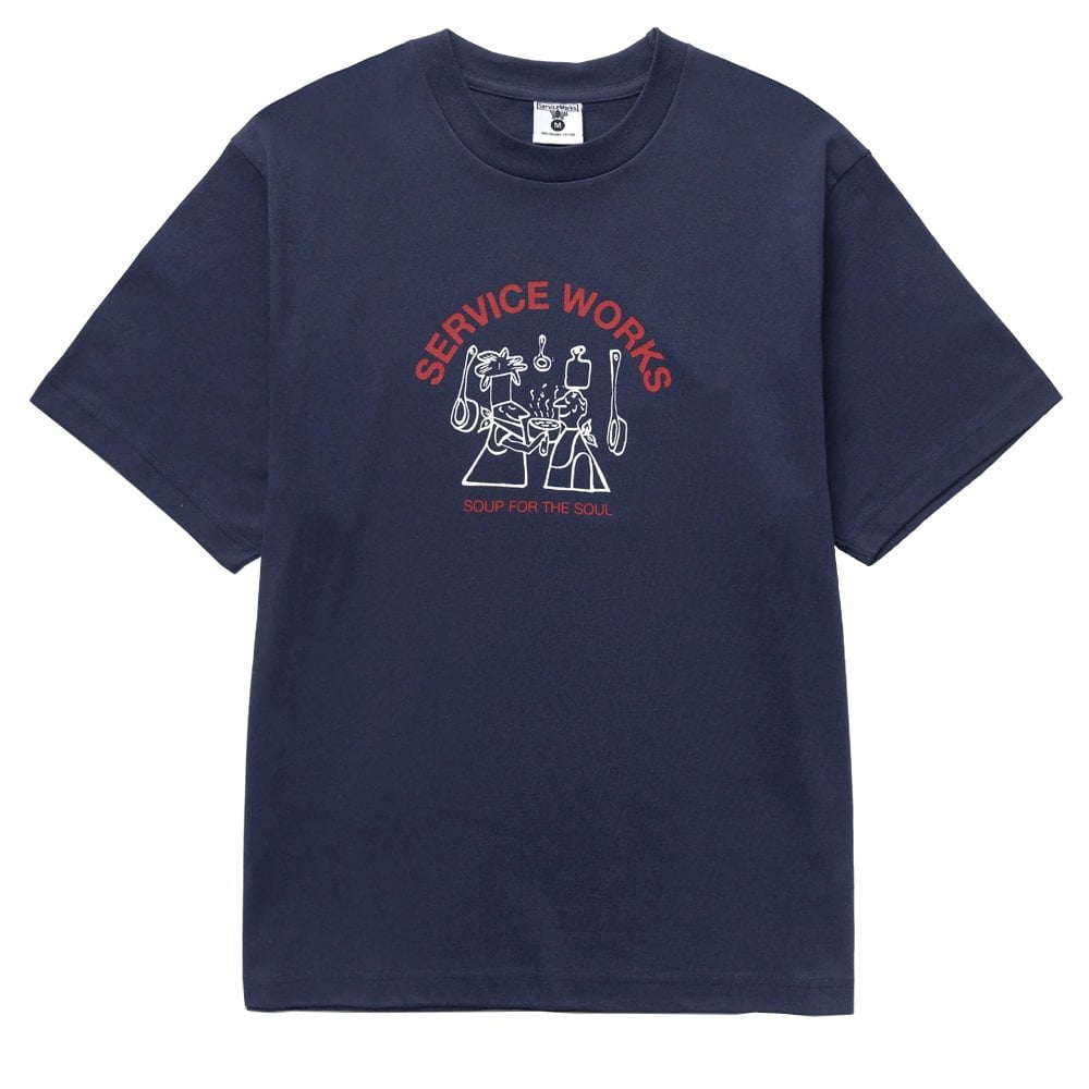 Soup For The Soul T-Shirt - Navy