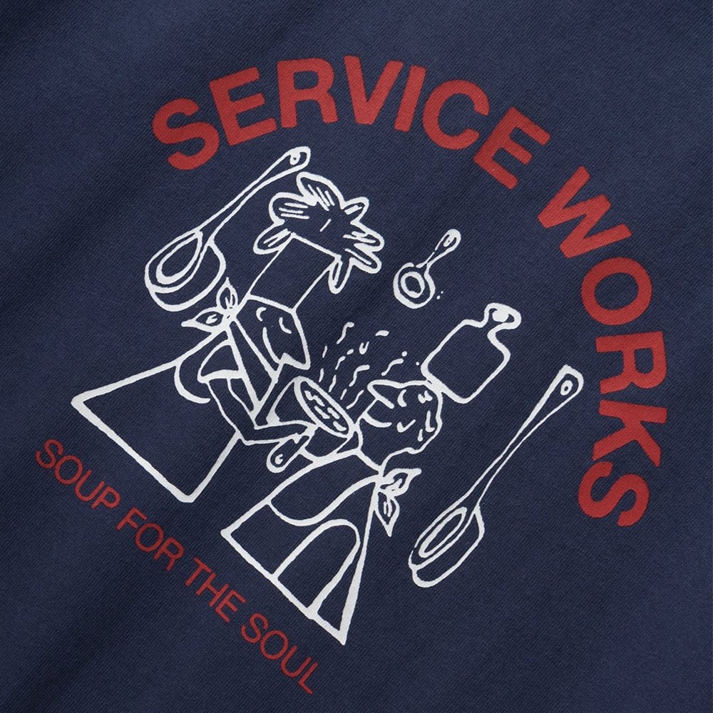 Soup For The Soul T-Shirt - Navy