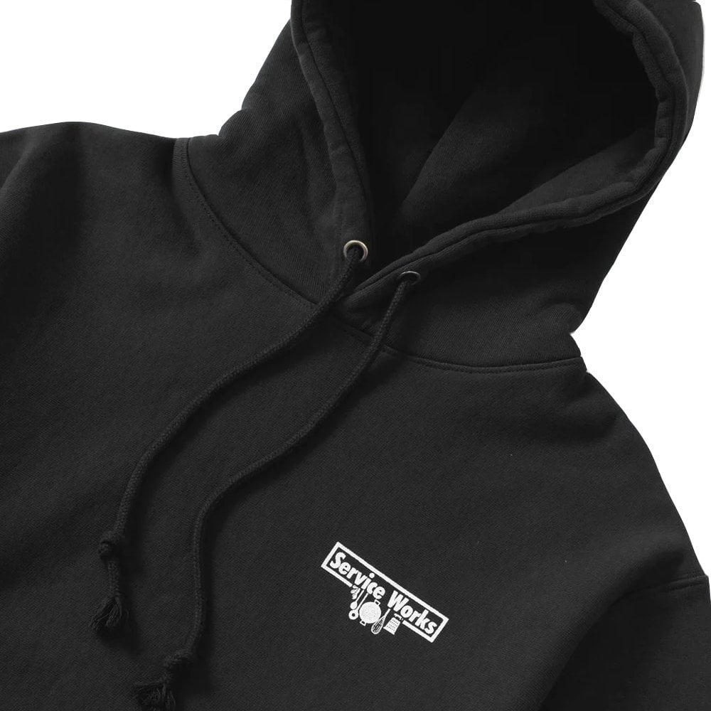 Heavyweight Trademark Hoodie - Black
