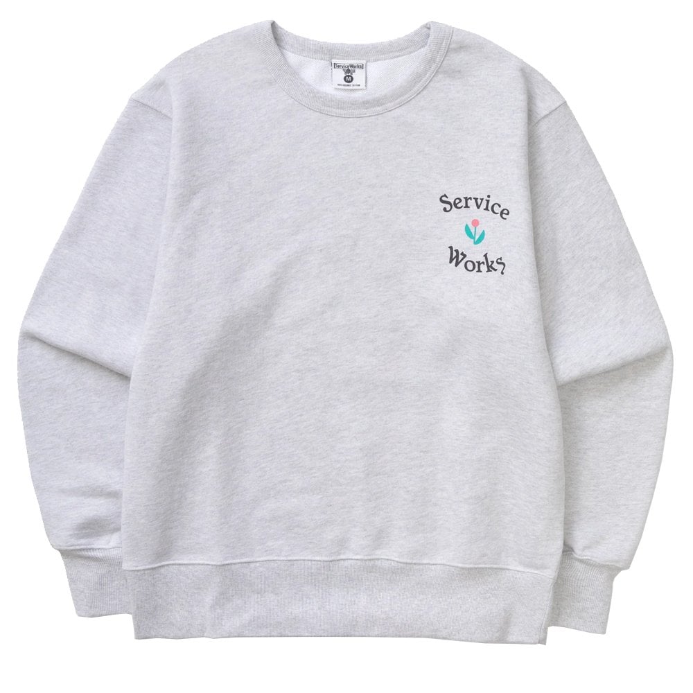 In Bloom Crewneck Sweatshirt - Ash
