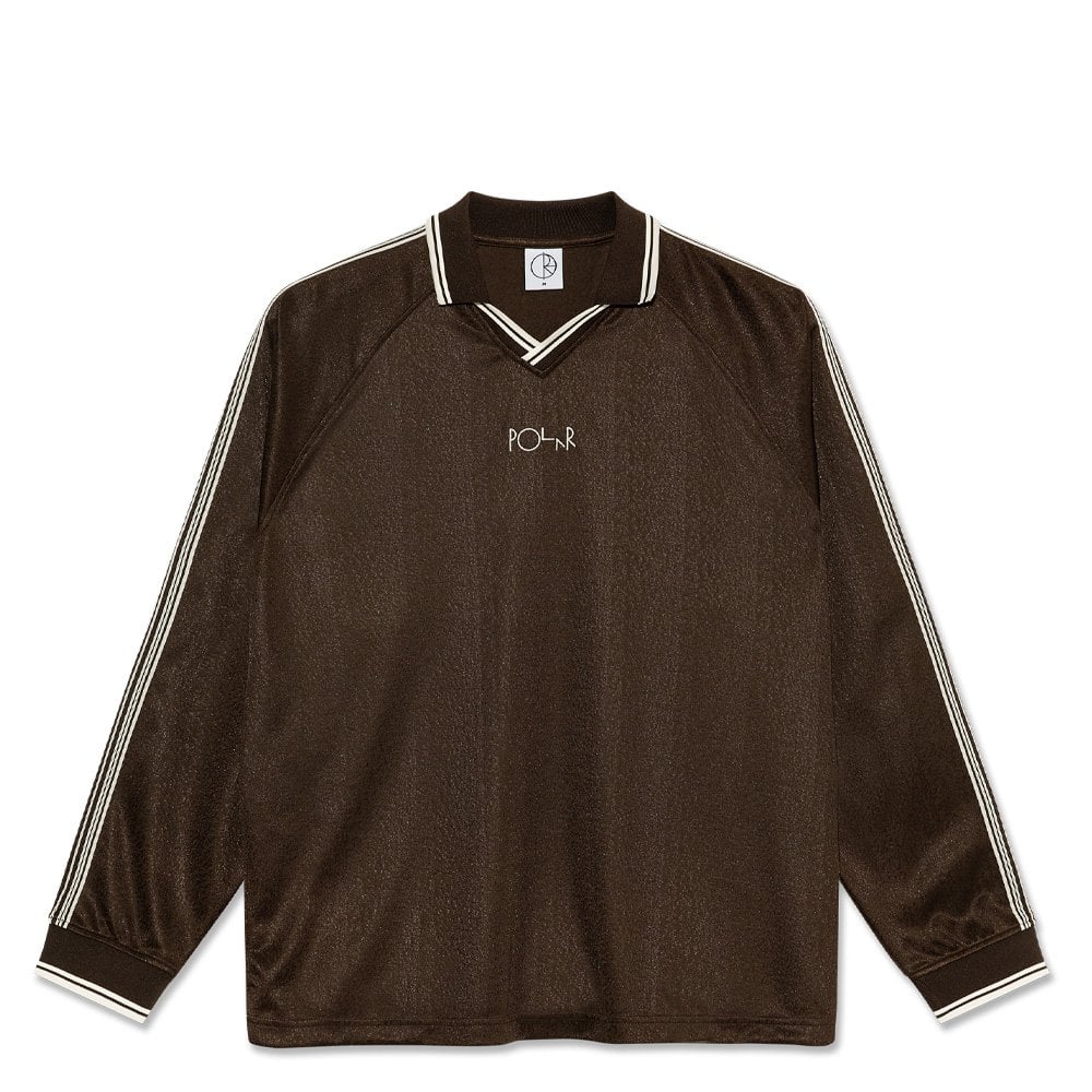 Davie LS Shirt - Choc/Ivory