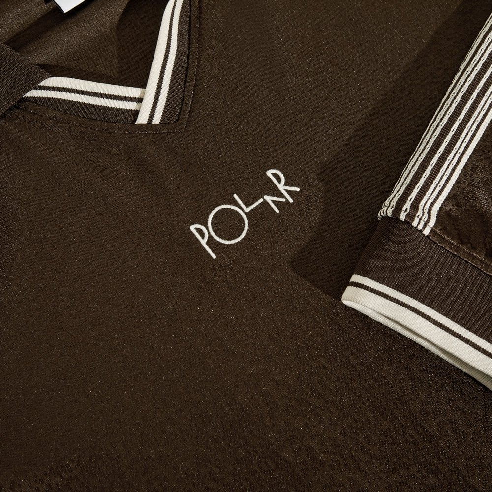 Davie LS Shirt - Choc/Ivory
