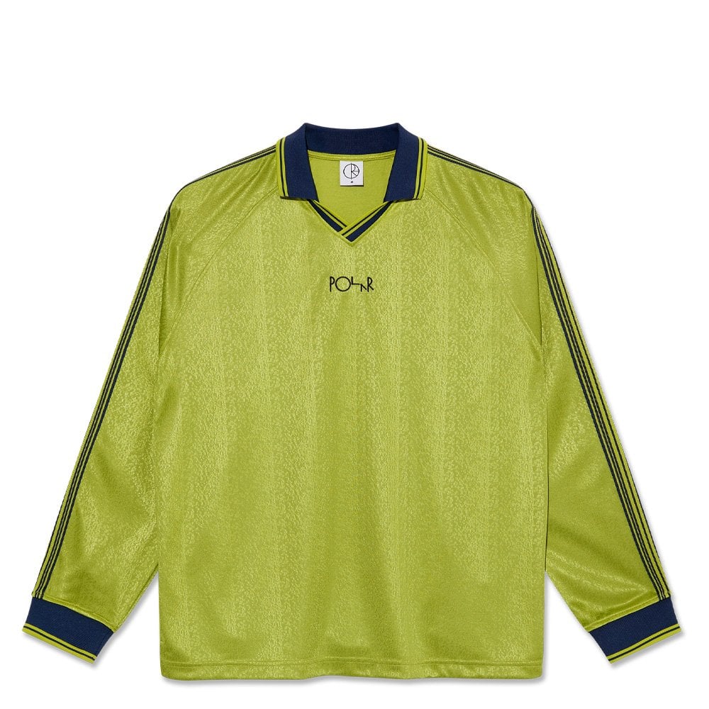 Davie LS Shirt - Peridot/Blue