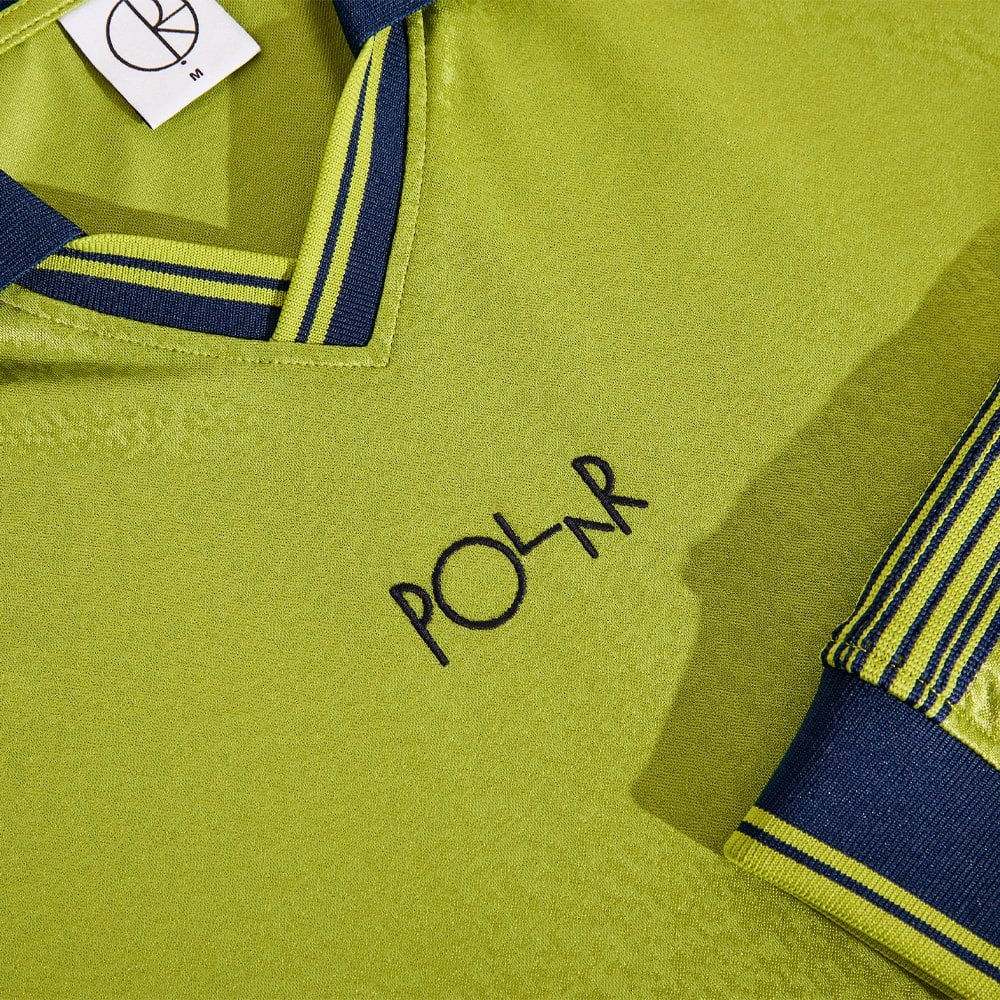 Davie LS Shirt - Peridot/Blue