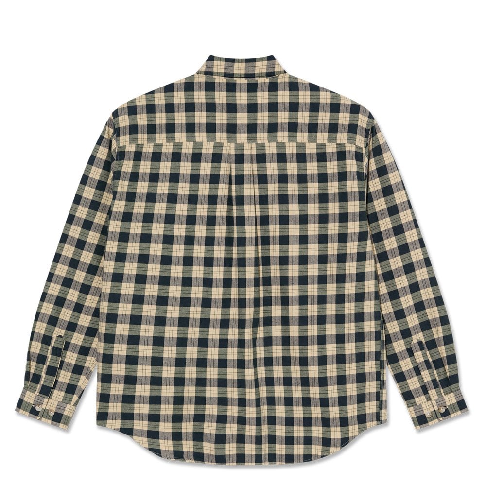 Mitchell Long Sleeve Shirt - Teal/Butter