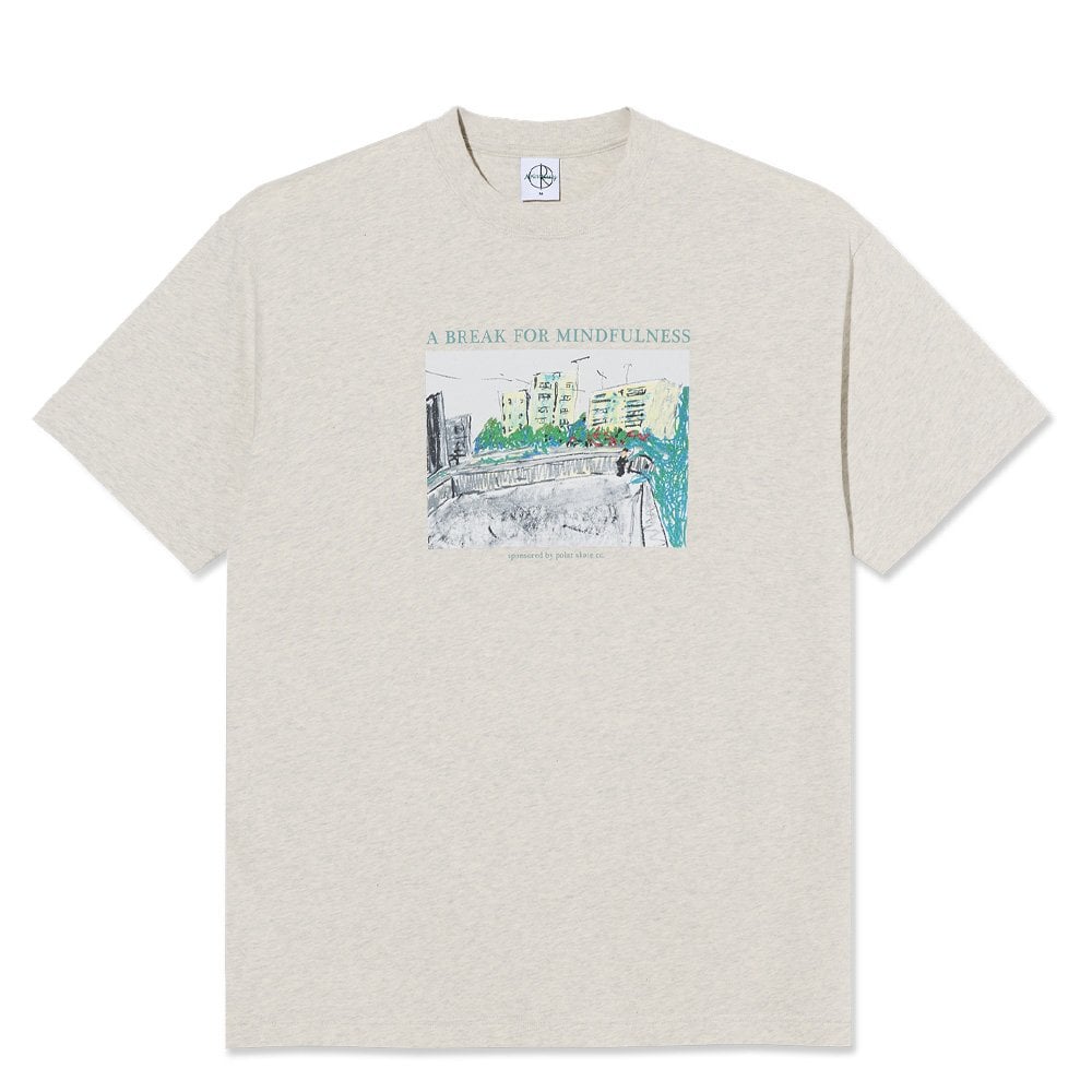 Mindfulness T-Shirt - Ivory Grey