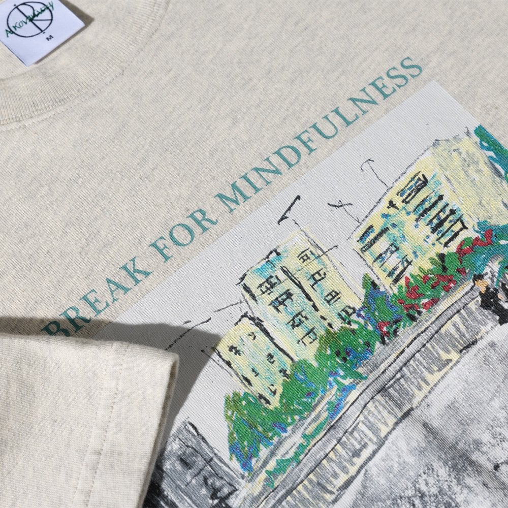 Mindfulness T-Shirt - Ivory Grey