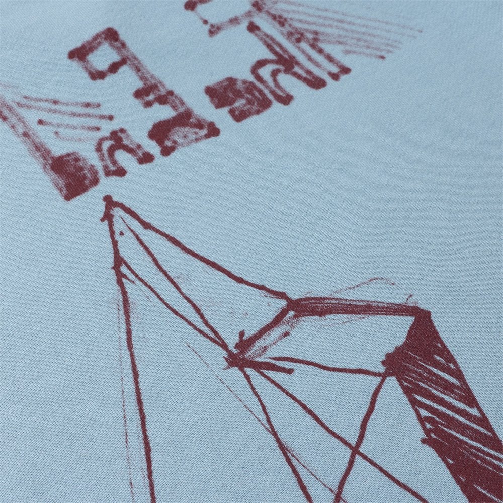 The End Dave Hoodie - Dove Blue