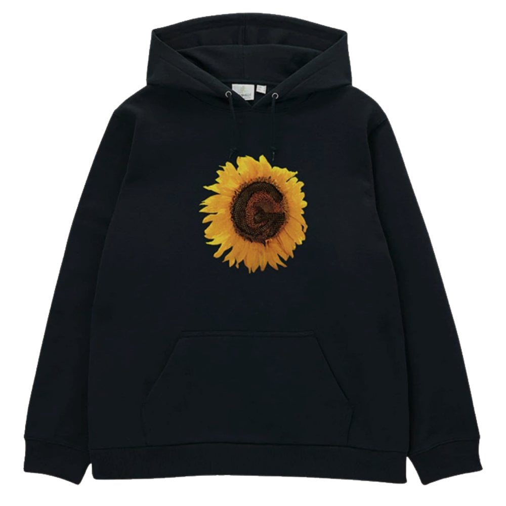 G-Flower Hooded Sweatshirt  - Vintage Blk