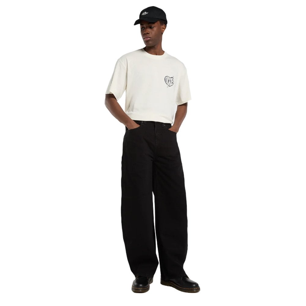 998 Baggy Barrel Carpenter Jeans - Black