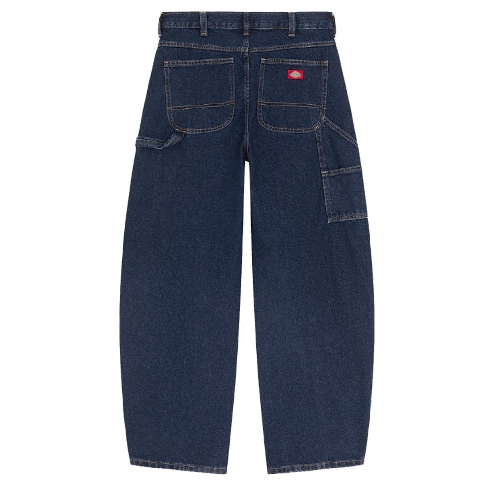 998 Baggy Barrel Carpenter Jeans - Dark Indigo