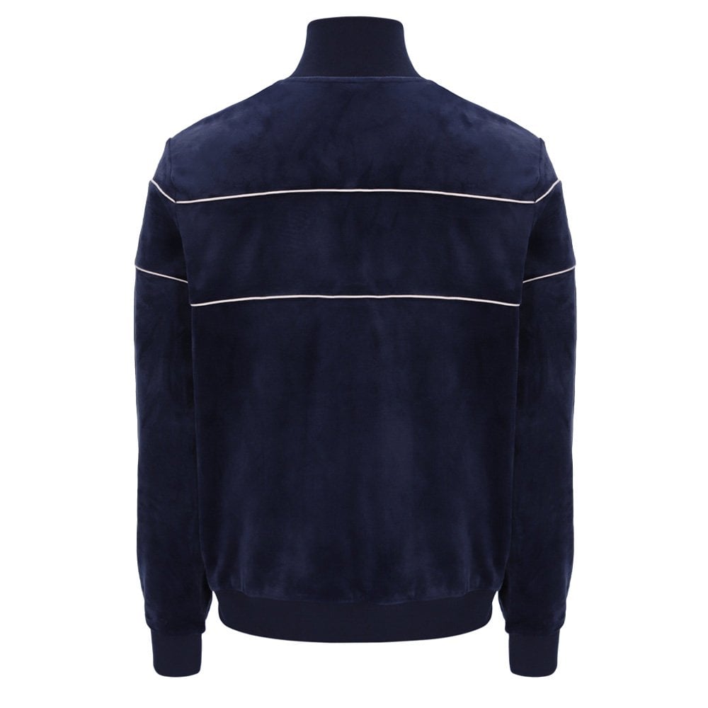 Vittorio Velour Track Jacket - F Navy/Gard